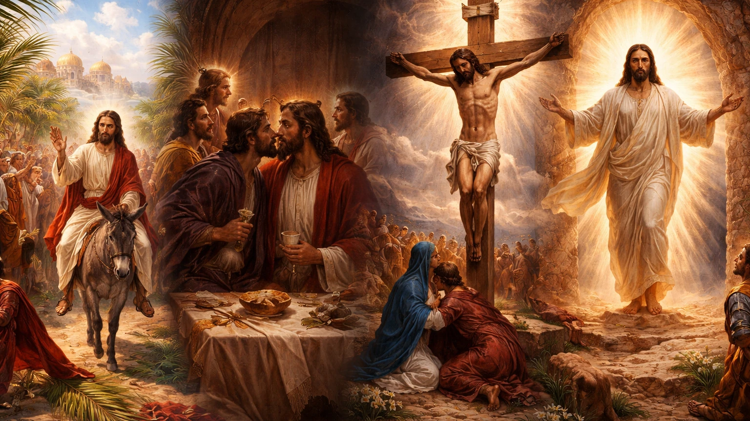 Holy Week: The Journey from Glory to Resurrection